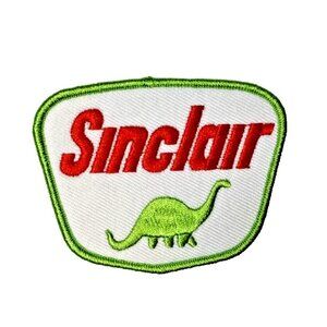 Sinclair Automotive Dino Premium 3in Embroidered Iron-on Patch
